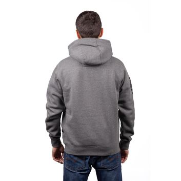 Caterpillar Trademark Banner Hooded Sweatshirt Dark Grey alternative