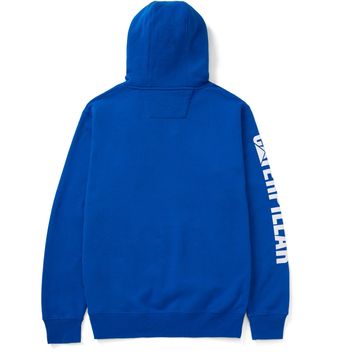 Caterpillar Trademark Banner Hooded Sweatshirt Memphis Blue alternative