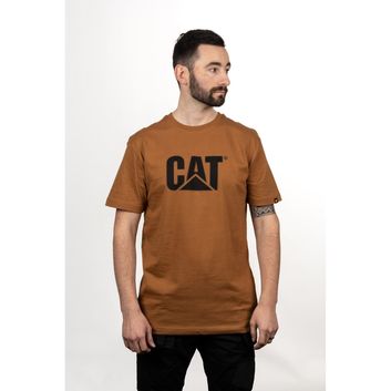 Caterpillar Trademark Logo T-Shirt Bronze