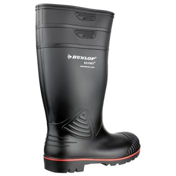 Dunlop Acifort Heavy Duty Full Safety Wellington Black alternative