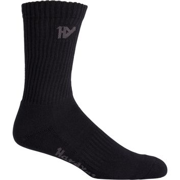 Hard Yakka Crew Five Pack Worksock Black alternative