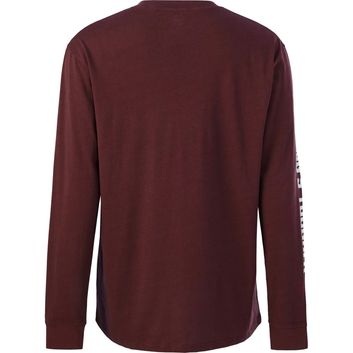 Hard Yakka Heritage Icon Long Sleeve Tee Burgundy alternative
