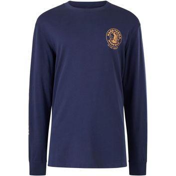 Hard Yakka Heritage Icon Long Sleeve Tee Navy