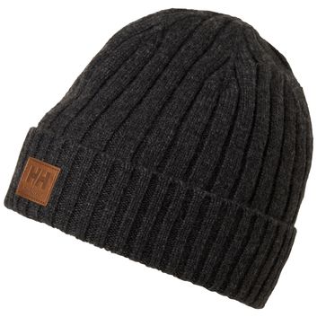 Helly Hansen Classic Wool Cuff Beanie Dark Grey