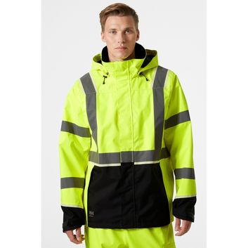 Helly Hansen UC-ME Shell Jacket Hi Vis Yellow/Ebony