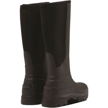 Hunter Balmoral Hybrid Tall Wellingtons Black alternative