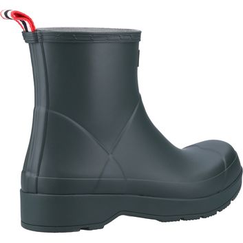 Hunter Original Play Short Wellington Boots Moss alternative