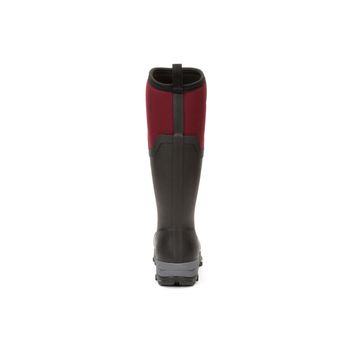 Muck Boots Arctic Ice Tall Wellingtons Black/Maroon alternative
