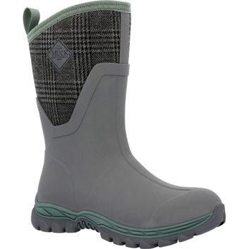 Muck Boots Arctic Sport II Mid Boot Grey/Plaid