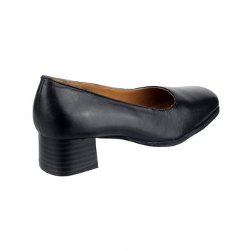 Amblers Walford Ladies Leather Court Black alternative
