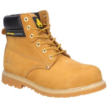 Amblers FS7 Goodyear Welted Safety Boot Honey