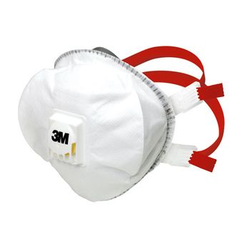 3M 8835+ Mask P3V R White (5 Pack)