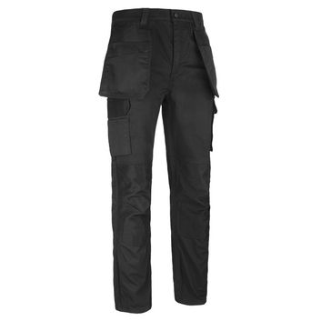 Beeswift Burgos Stretch Ripstop Holster Work Trousers Black