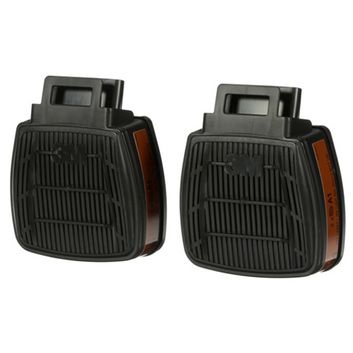 3M D8051 Secure Click A1 Filter Dual Flow Black (8 Pack)