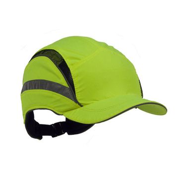 3M Hc23 First Base 3 Safety Baseball Cap Reduced Peak Hi Vis Yellow