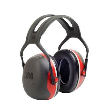 3M Peltor X3 Headband Ear Defenders Red