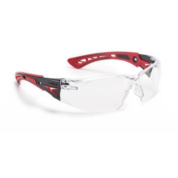 Bolle Safety Rush+ Go Green Platinum Glasses Clear