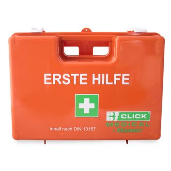 Click Medical German Workplace First Aid Kit Din 13157 Up To 50 Employees Orange alternative