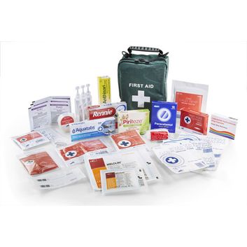 Click Medical Travel Essentials First Aid Kit Green