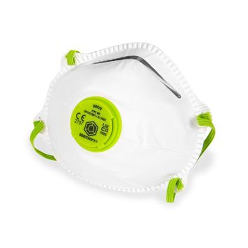 Ffp2V Moulded Valved Respirator 5 Pack White alternative