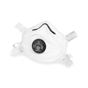 Ffp3 Moulded Valved Cup Respirator White alternative