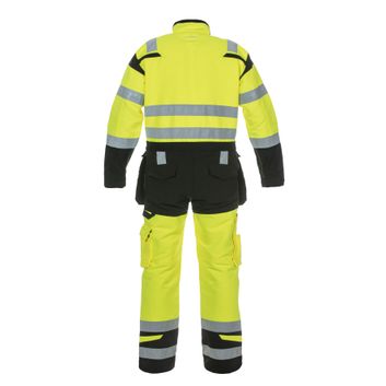 Hydrowear Hove Hi-Vis Two-Tone Coverall Saturn Yellow/Black alternative