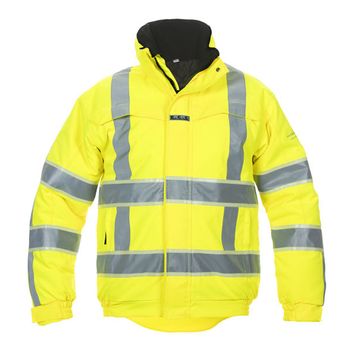 Hydrowear India Hi-Vis Gid Pilot Jacket Saturn Yellow
