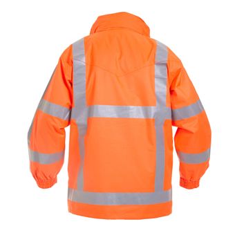 Hydrowear Markelo Multi Sns Fire Retardant Hi-Vis Anti-Static Waterproof Parka Jacket Orange alternative