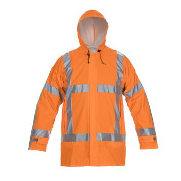 Hydrowear Neer Multi Fire Retardant Hi-Vis Anti-Static Waterproof Parka Jacket Orange alternative
