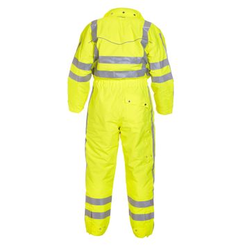 Hydrowear Uelsen Hi-Vis Waterproof Winter Coverall Yellow alternative