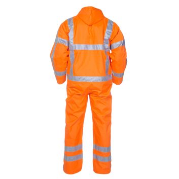 Hydrowear Ureterp SNS Hi-Vis Waterproof Coverall Orange alternative