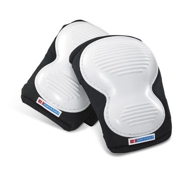 Poly Ridged Knee Pad Black/White alternative