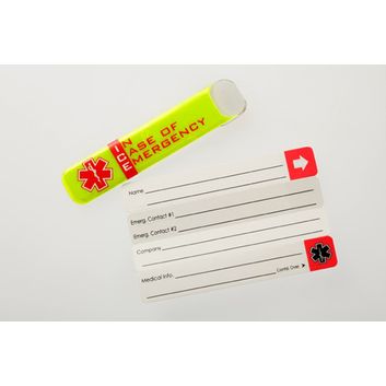 Vital ID Emergency ID (Ice) Tag Saturn Yellow alternative