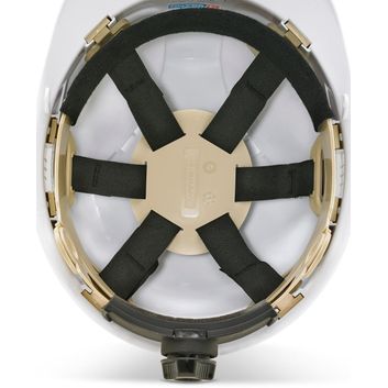 Beeswift Replacement Hard Hat Harness With Ratchet Black alternative