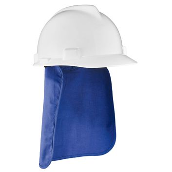 Ergodyne Evaporative Cooling Safety Helmet Pad With Neckshade Blue alternative