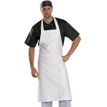 Beeswift Chefs Bib Apron White