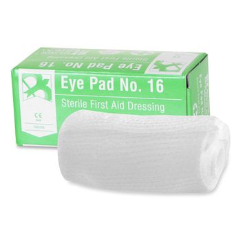 Click Medical Eye Pad No. 16 Boxed White (10 Pack) alternative