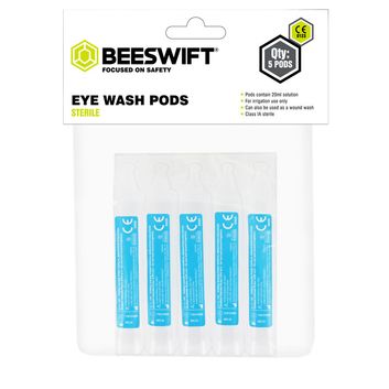 Eyewash Pods Pack Of 5 X 20Ml Clear