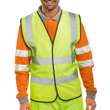 Hi Visibility Vest Saturn Yellow alternative