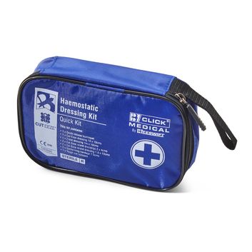 Click Medical Cuteeze Haemostatic Dressing Quick Kit Blue alternative