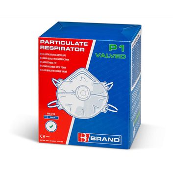 Beeswift Contour P1 Valved Mask White (10 Pack) alternative