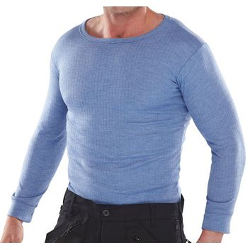 Beeswift Thermal Vest Long Sleeve Blue alternative