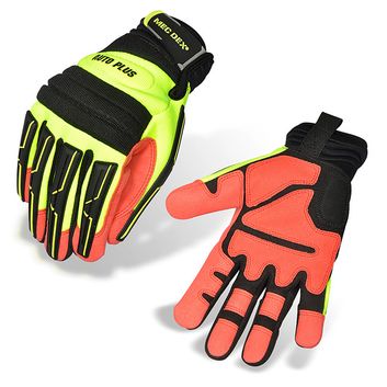 Mec Dex Auto Plus Mechanics Gloves Saturn Yellow/Black (1 Pair) alternative