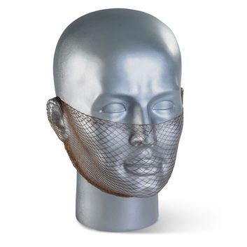 Beeswift Disposable Beard Snood Brown (12 Pack)