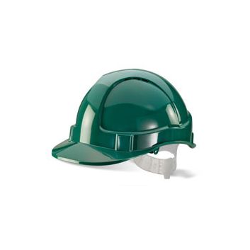Beeswift Economy Vented Safety Helmet Green