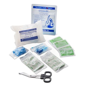 Click Medical Bs8599-2 Small Travel First Aid Kit In Handy Feva Bag Green alternative