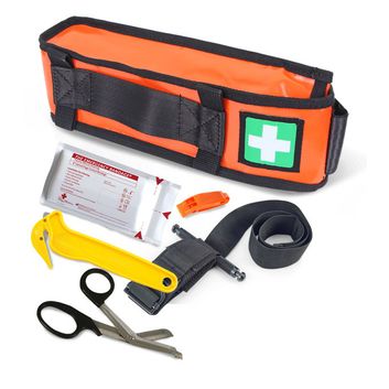 Click Medical Arborist Quick Release First Aid Emergency Kit Orange