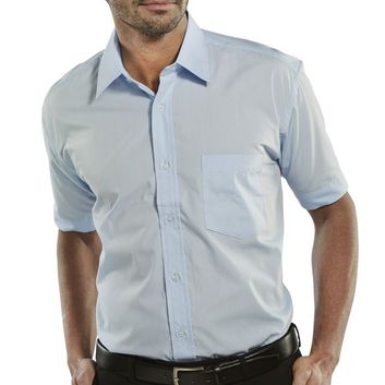 Beeswift Classic Shirt Short Sleeve Sky Blue