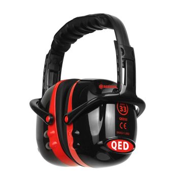 Beeswift Qed Snr33 Ear Defender Black / Red