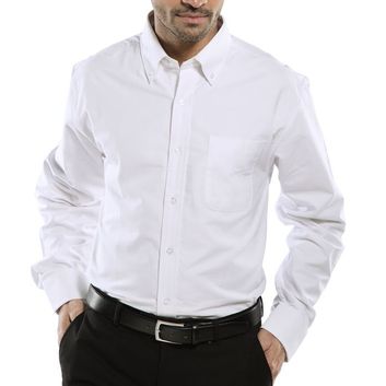 Beeswift Oxford Shirt Long Sleeve White
